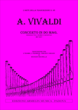 Armelin Musica Concerto Do Magg. RV 537 noty pro trubky