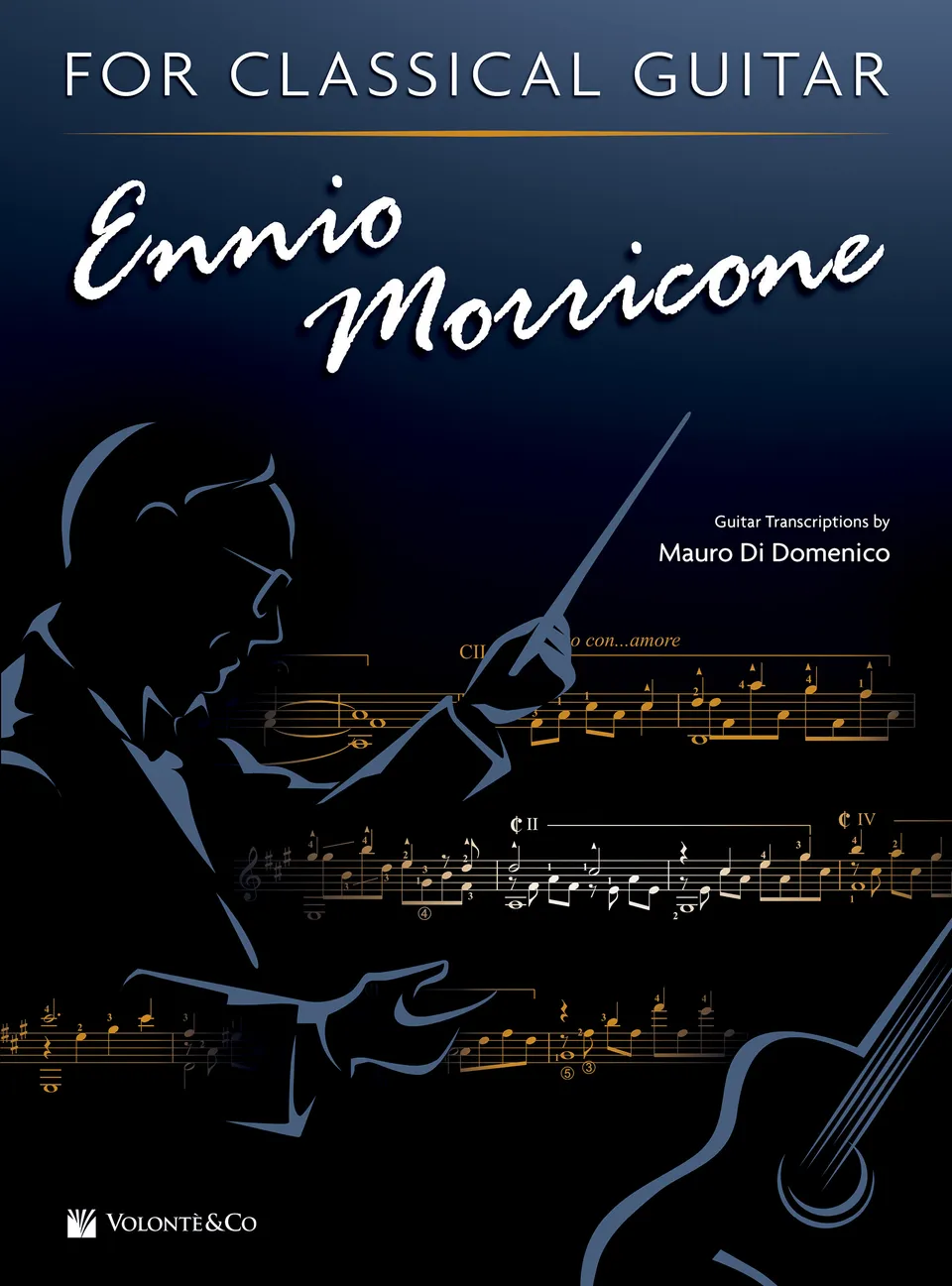 Volonte & Co Ennio Morricone noty pro klasickou kytaru filmové