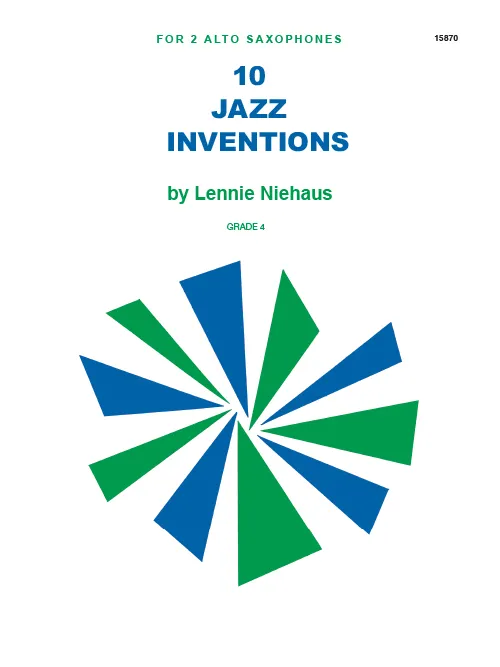 Kendor Music 10 Jazz Inventions noty pro soubor