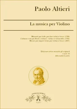 Armelin Musica L’Opera per Violino noty pro housle