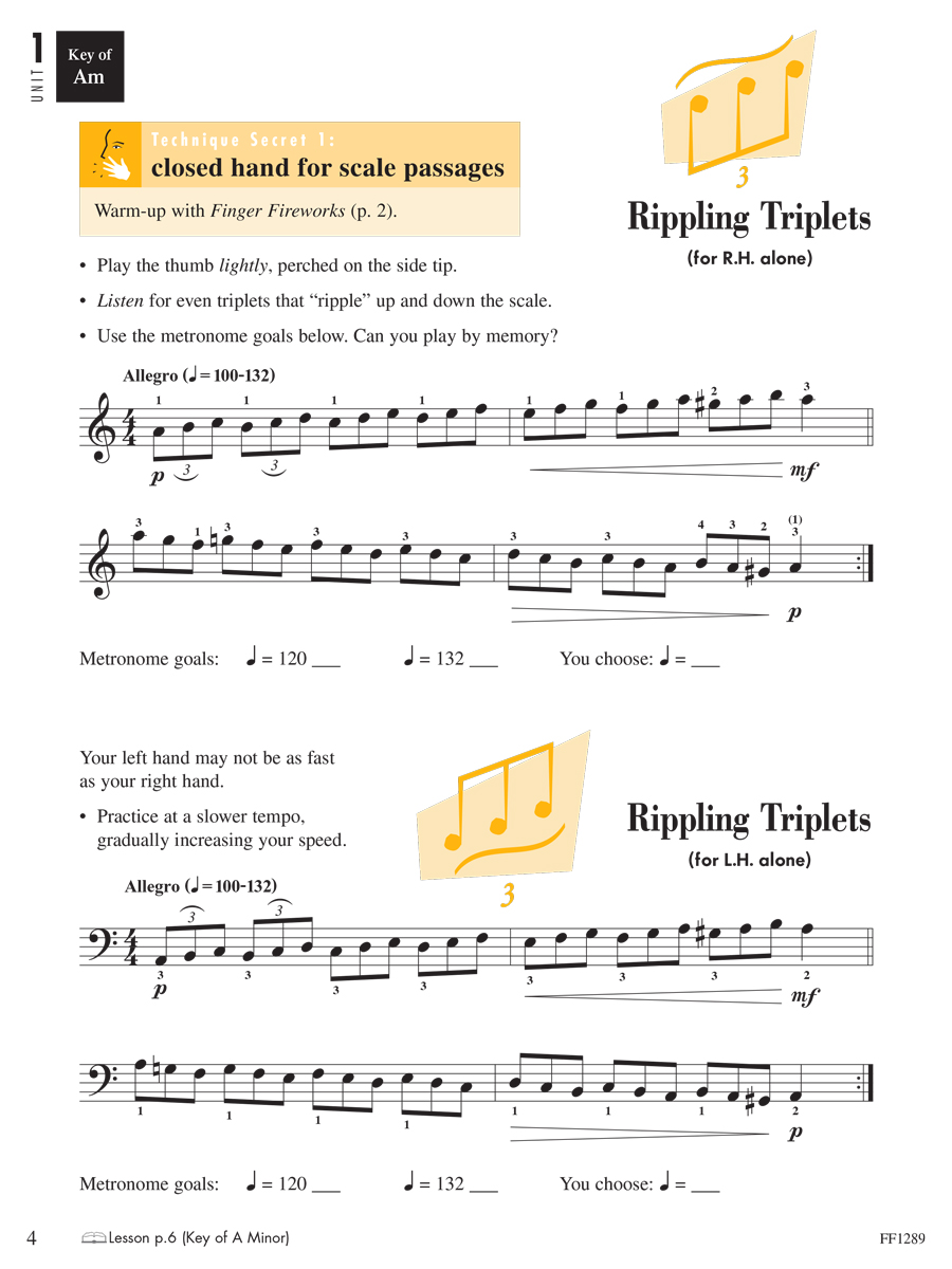 Faber Piano Adventures 3B Technique Artistry klavírní škola