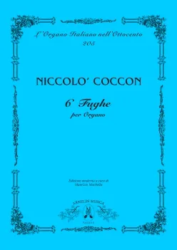 Armelin Musica 6 Fughe per Organo noty pro varhany