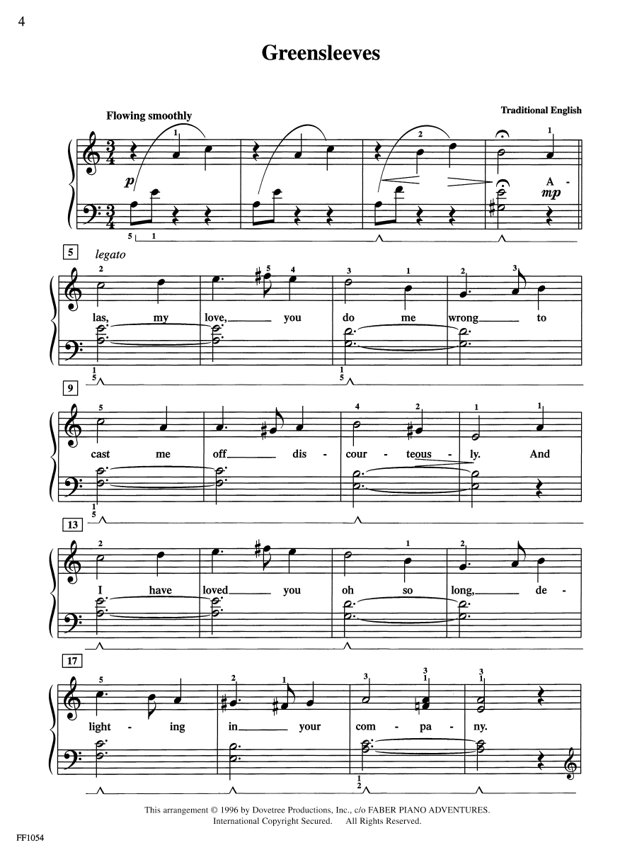 Faber Piano Adventures FunTime Piano Favorites noty level 3A–3B