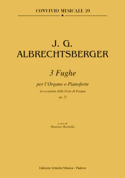 Armelin Musica 3 Fughe Pasqua op.21 noty varhany