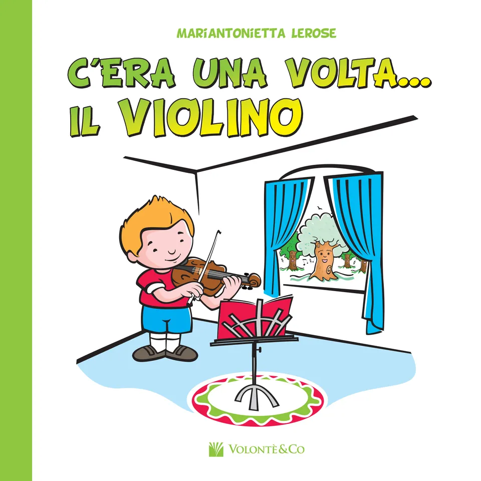 Volonte & Co C’era una volta il Violino noty na housle pro děti