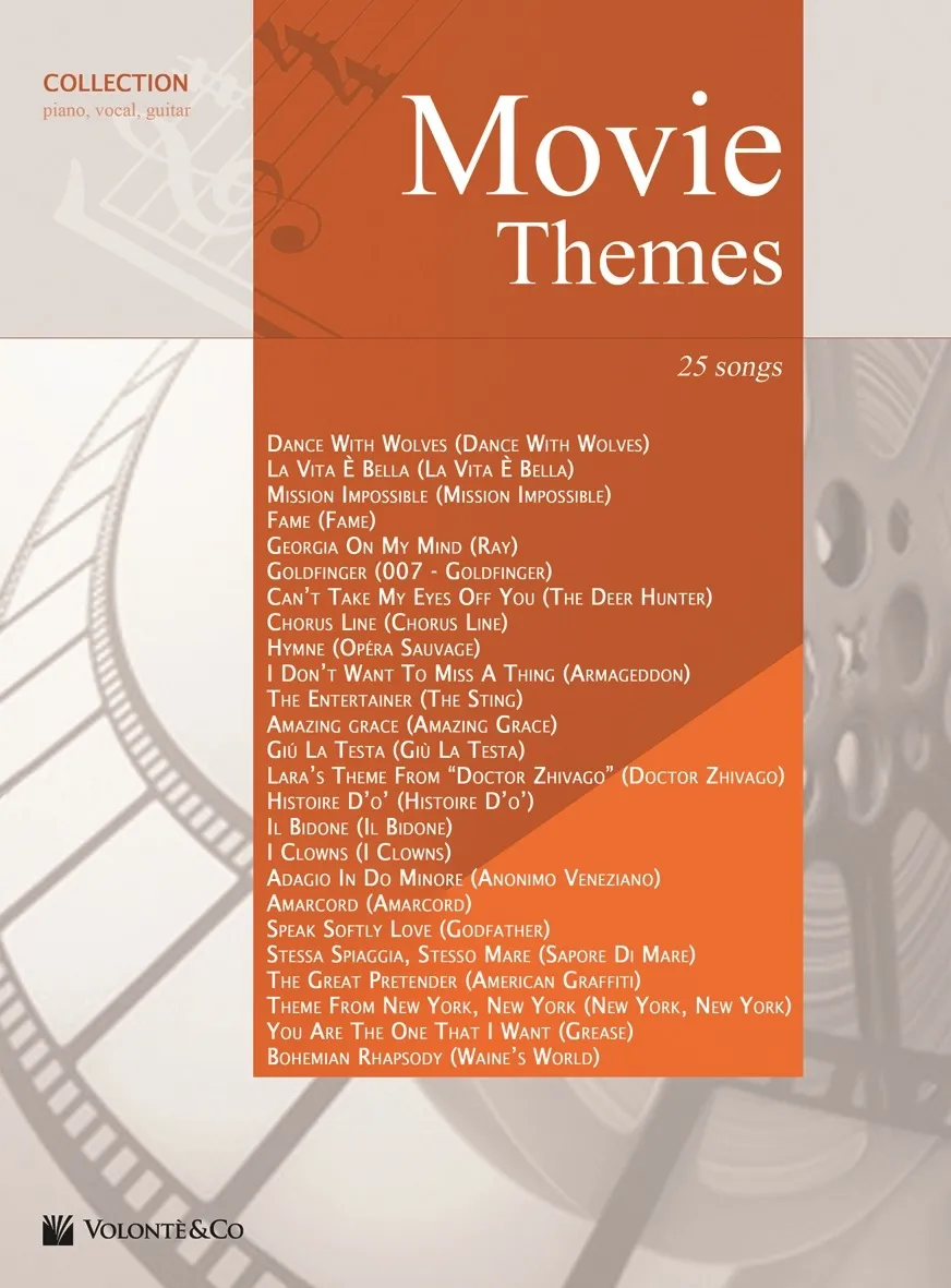 Volonte & Co Movie Themes Collection noty pro klavír