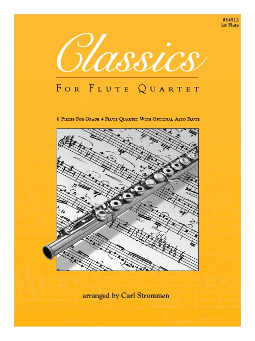 Kendor Music Classics for Flute Quartet noty 1. flétna