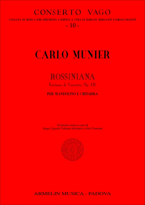 Armelin Musica Rossiniana Op. 131 noty pro mandolínu a kytaru