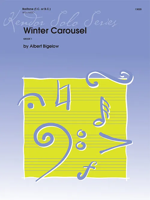 Kendor Music Winter Carousel noty pro baryton a klavír