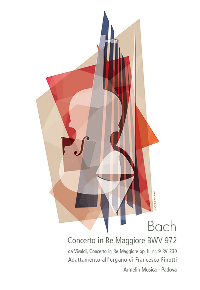Armelin Musica Concerto in re maggiore BWV 972 noty pro klávesy