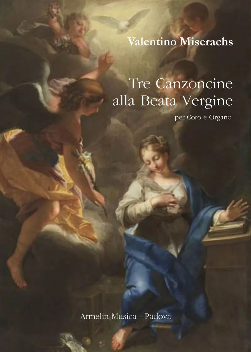Armelin Musica Tre Canzoncine Beata Vergine noty sbor