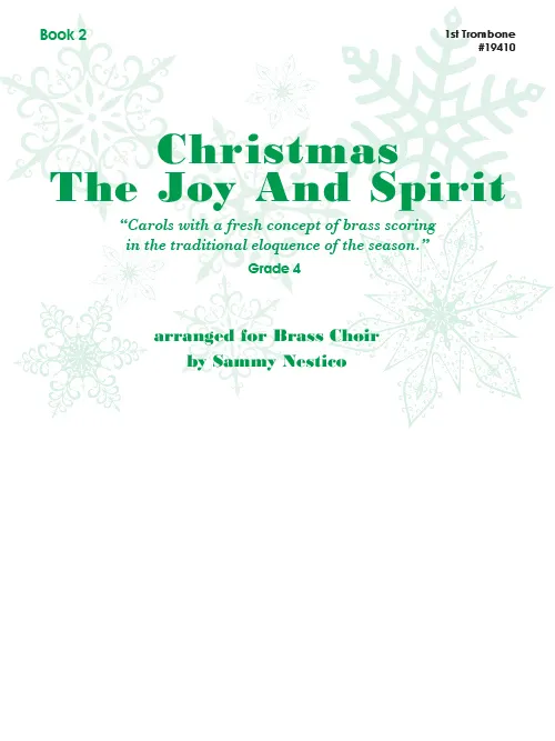 Kendor Music Joy Spirit Book 2 noty pro 1. trombon