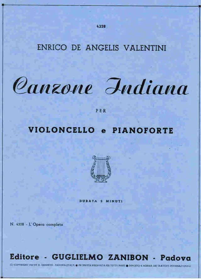 Armelin Musica Canzone indiana noty ověřené vydání