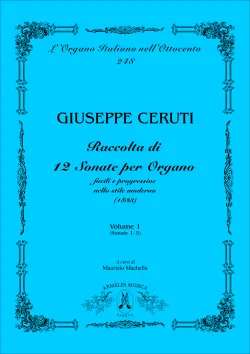 Armelin Musica Raccolta 12 sonate vol. 1 noty varhany