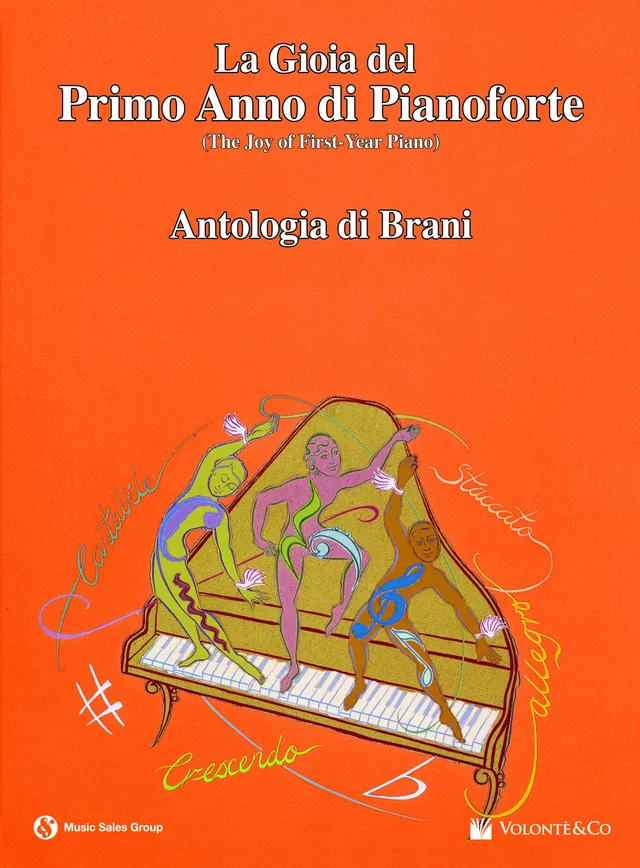 Volonte & Co La Gioia Primo Anno Pianoforte noty začátečníci