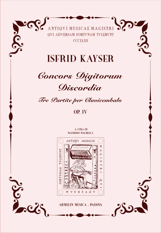 Armelin Musica Concors digitorum discordia op. IV noty
