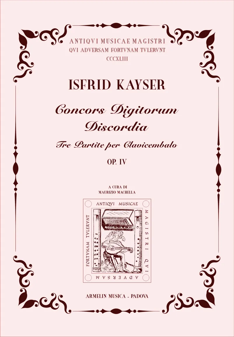 Armelin Musica Concors digitorum discordia op. IV noty