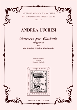 Armelin Musica Concerto per Cimbalo Organo noty cembalo