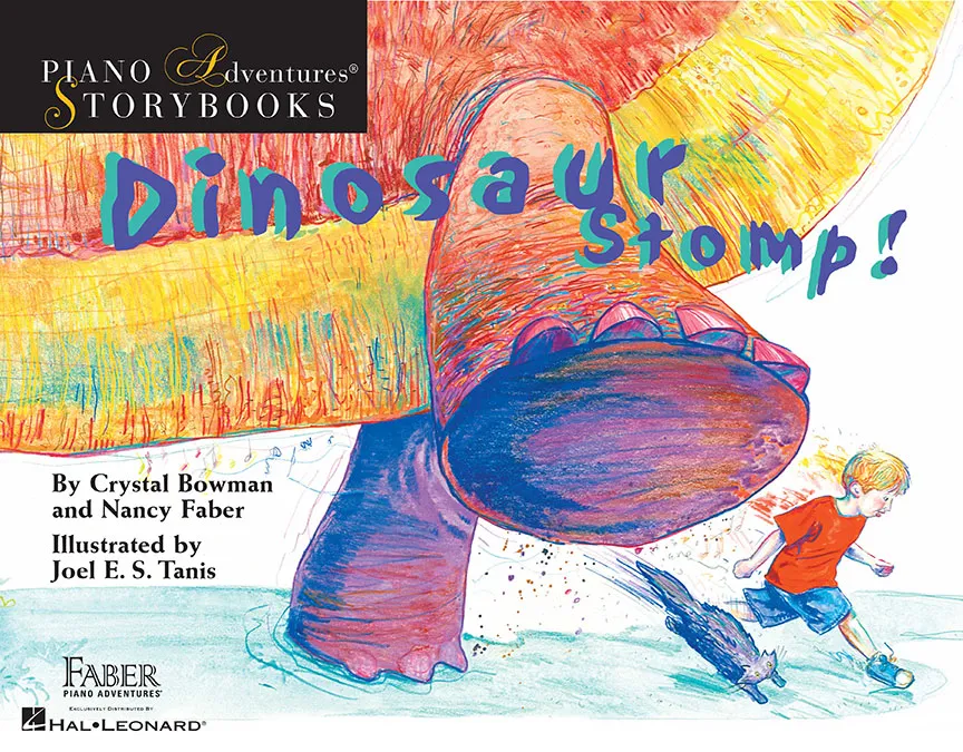 Faber Dinosaur Stomp! klavírní knížka pro děti