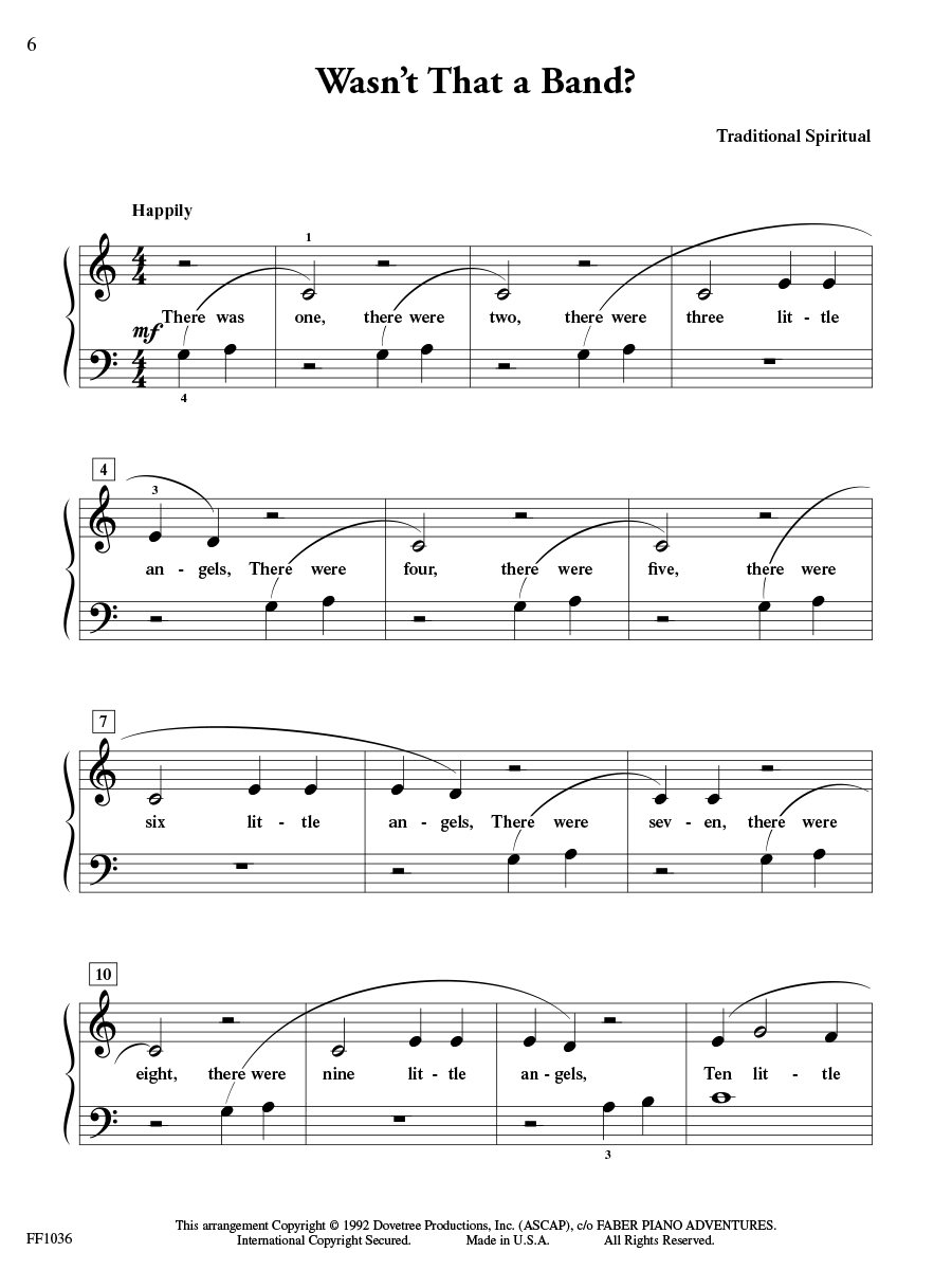 Faber Piano Adventures ShowTime Piano Hymns noty na klavír 2A