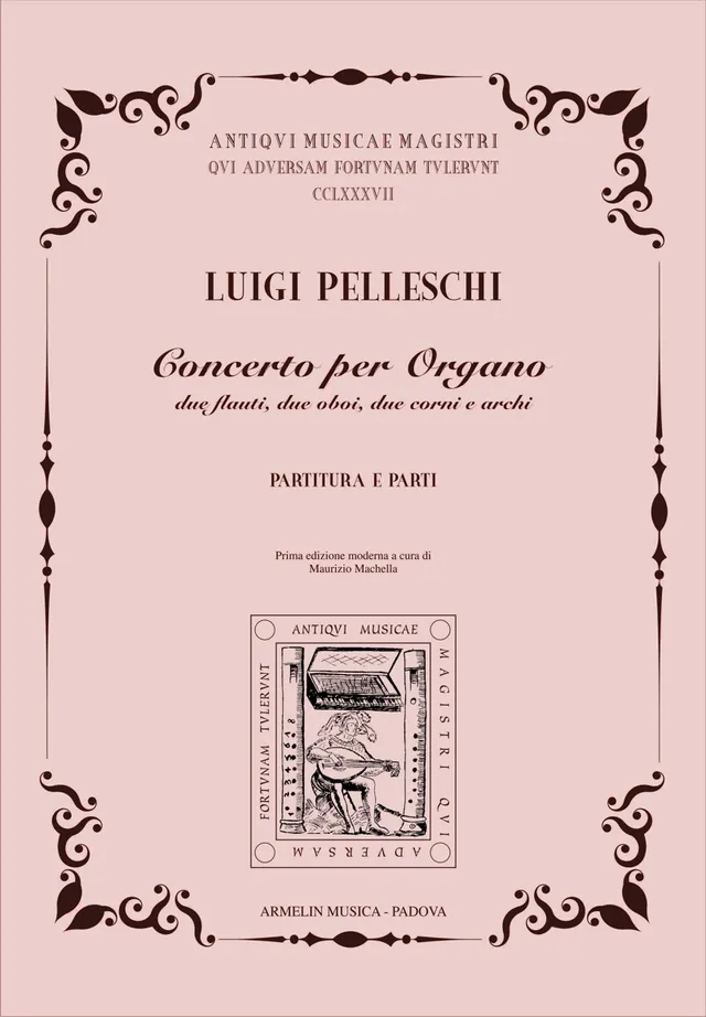 Armelin Musica Concerto per Organo noty koncert pro varhany