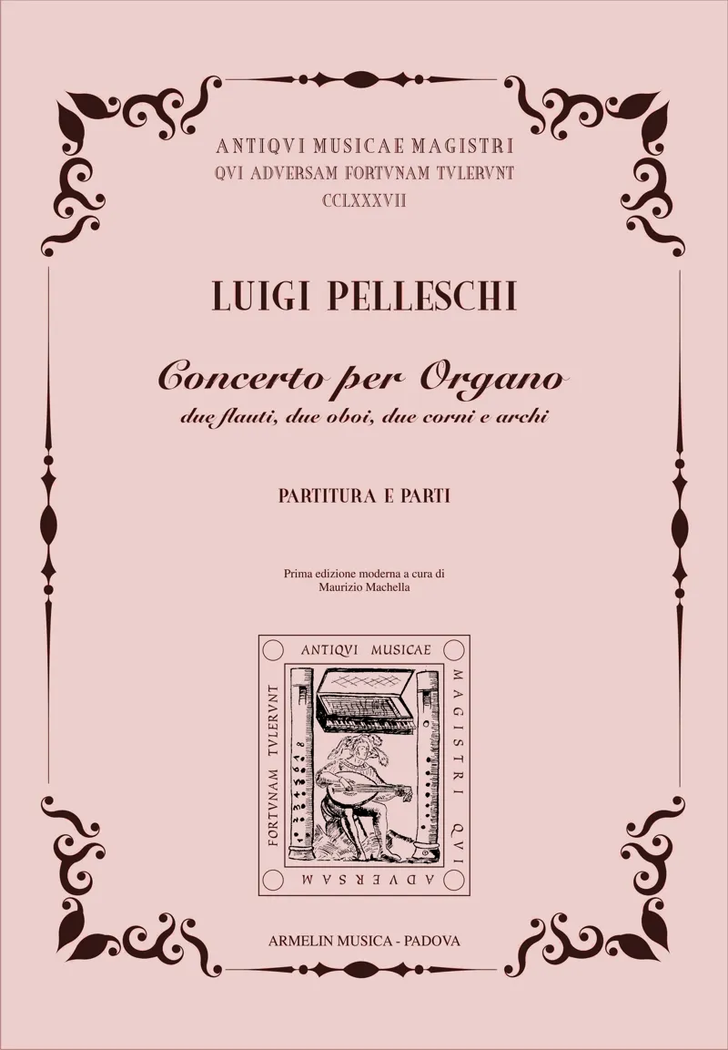 Armelin Musica Concerto per Organo noty koncert pro varhany