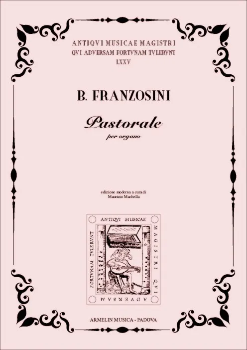 Armelin Musica Pastorale per organo noty pro varhany