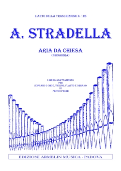 Armelin Musica Aria da Chiesa Preghiera noty pro zpěv