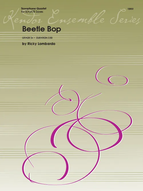 Kendor Music Beetle Bop noty pro saxofony S(A)ATB