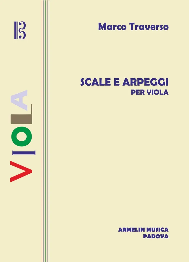 Armelin Musica Scale e arpeggi per viola noty pro violu