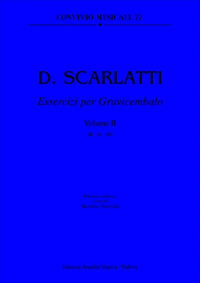 Armelin Musica 30 Essercizi per Gravicembalo vol. 2 K 16-30 noty