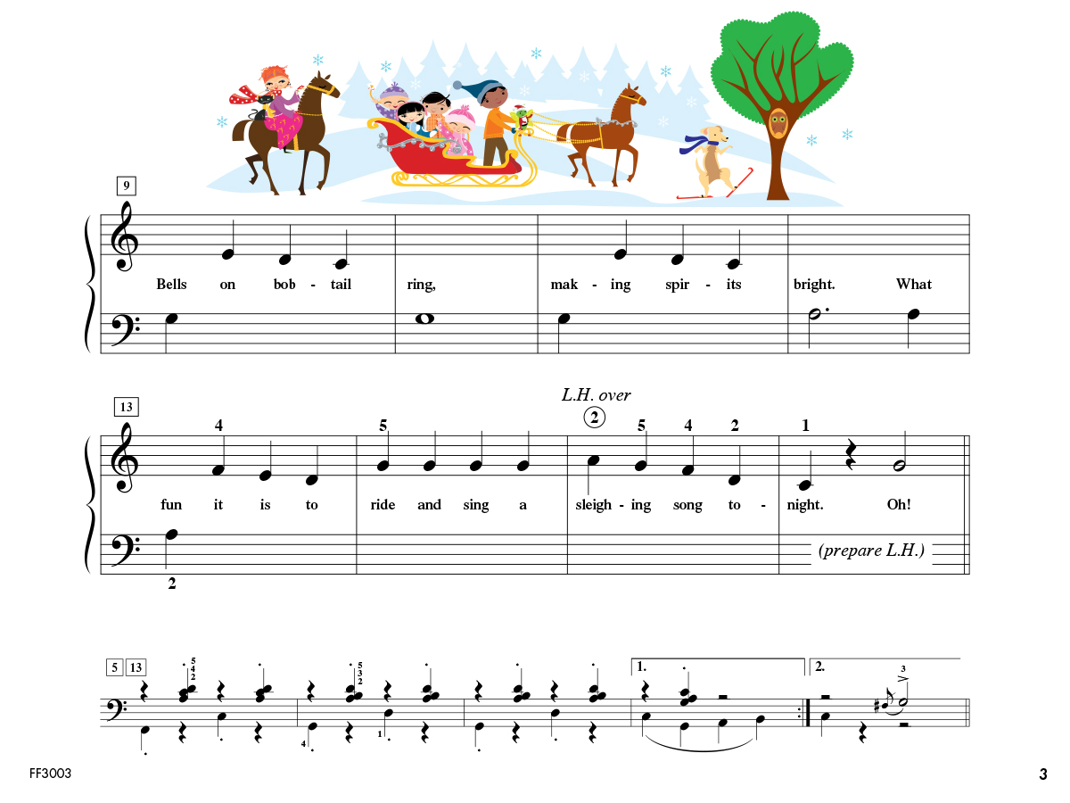 My First Piano Adventure Christmas C noty pro děti