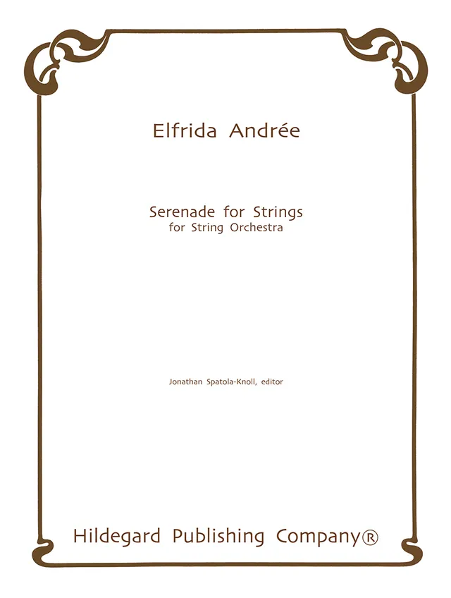 Hildegard Publishing Company Serenade for Strings noty digitální