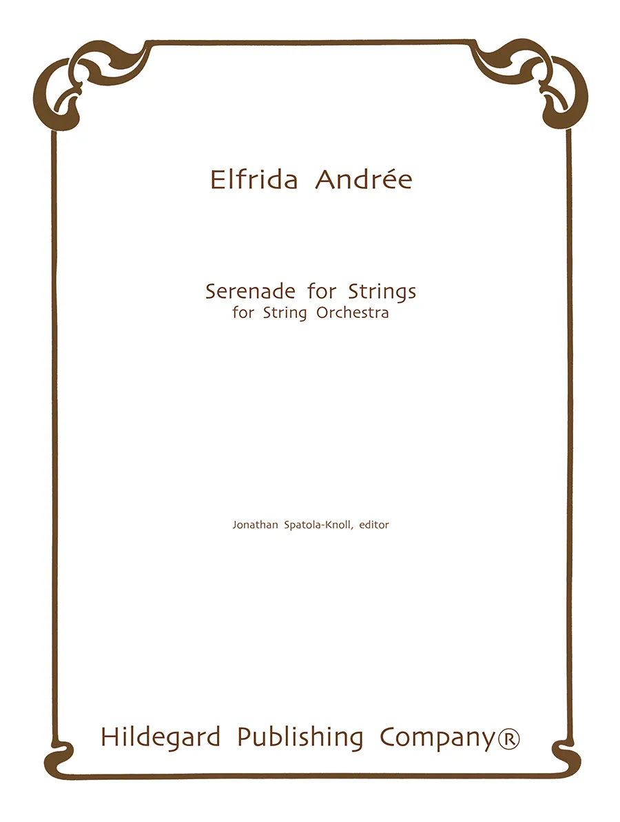 Hildegard Publishing Company Serenade for Strings noty digitální