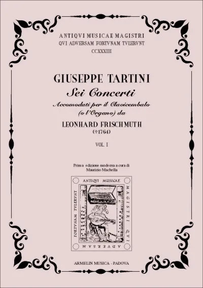 Armelin Musica Tartini Sei Concerti op. 4 Vol. 1 noty