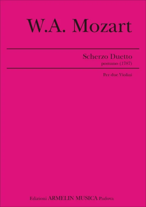 Armelin Musica Scherzo Duetto noty pro duo
