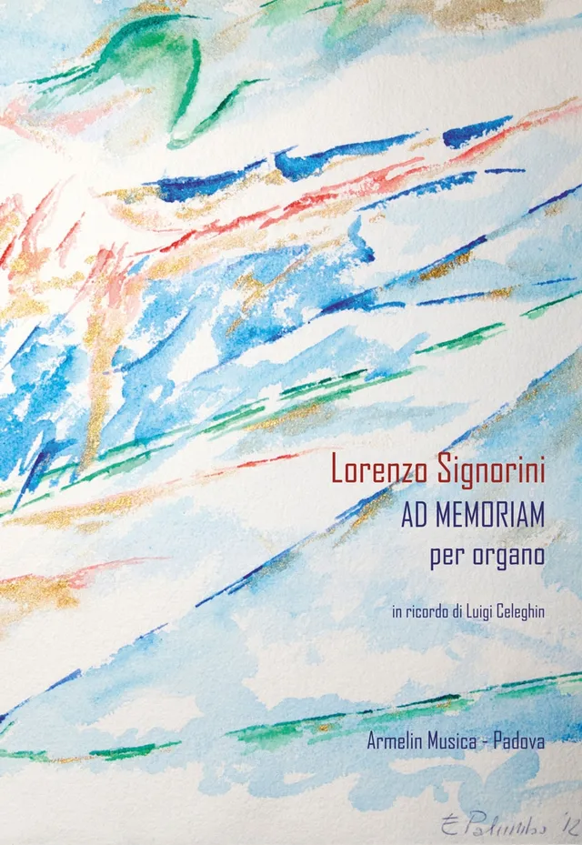 Armelin Musica Ad Memoriam per Organo noty varhany