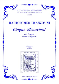 Armelin Musica Cinque elevazioni noty varhany roh fagot