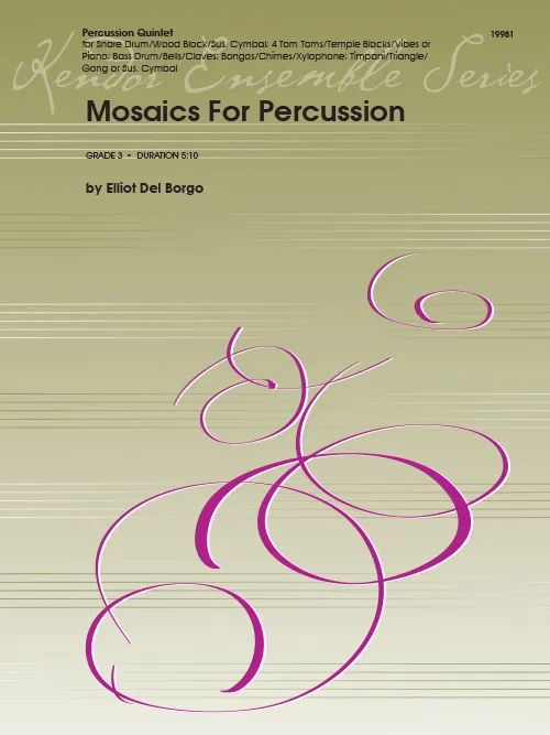 Kendor Music Mosaics For Percussion noty pro bicí soubor 5:10