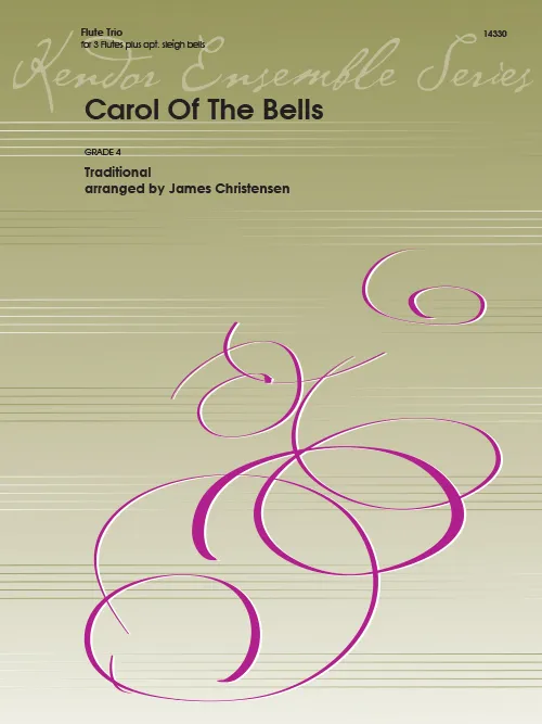 Kendor Music Carol Of The Bells noty pro flétnové trio