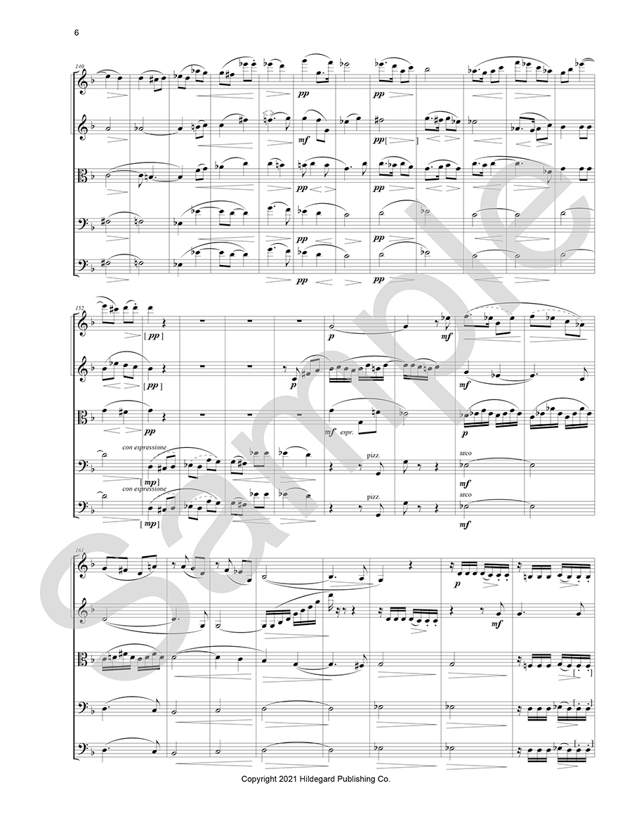 Hildegard Publishing Company Serenade for Strings noty digitální