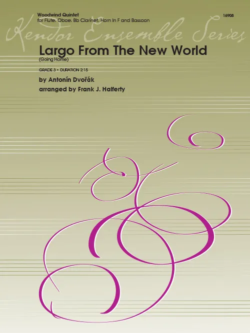Kendor Music Largo From The New World noty kvinteto