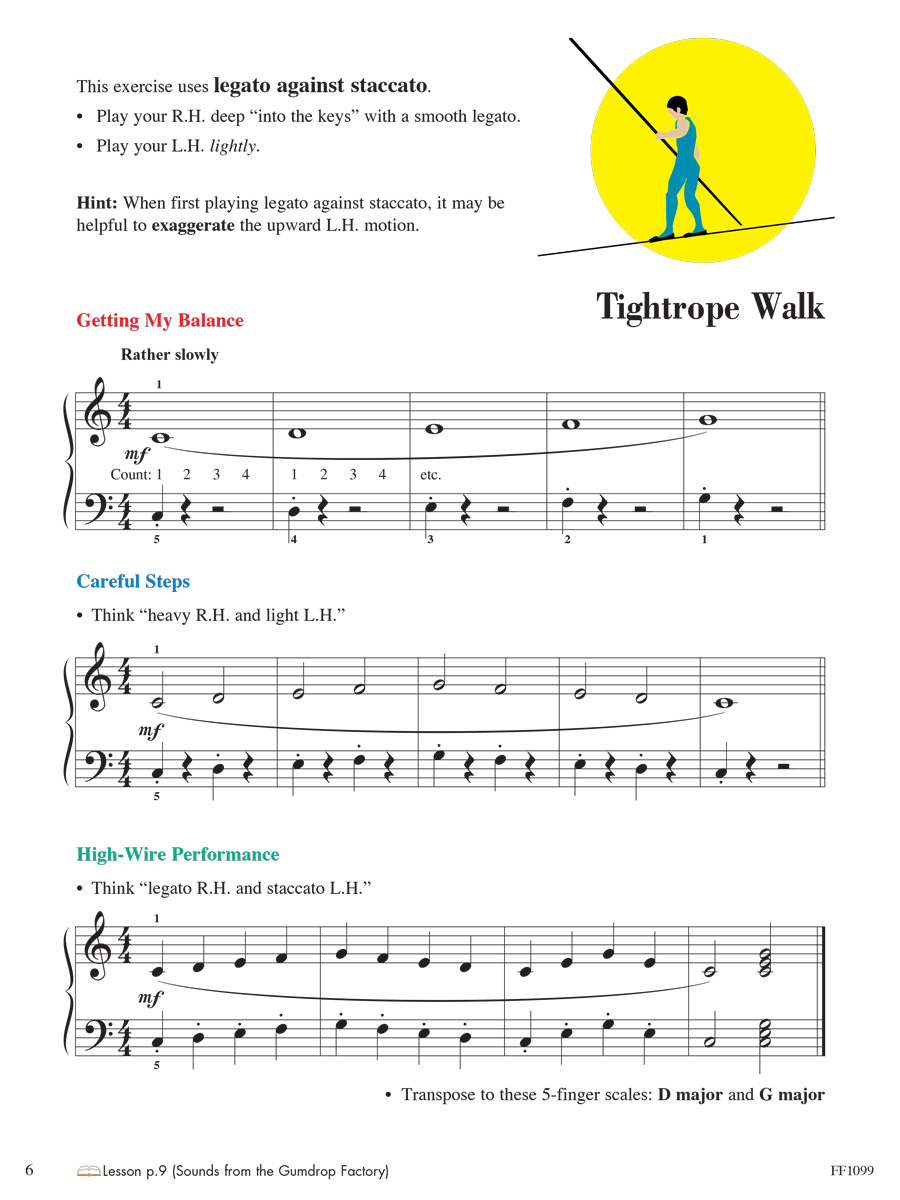 Faber Piano Adventures Level 2B Technique Artistry učebnice