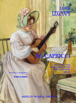 Armelin Musica 36 Capricci tutti i modi op 20 noty housle