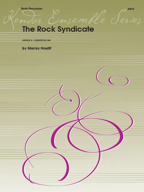 Kendor Music The Rock Syndicate noty pro body percussion