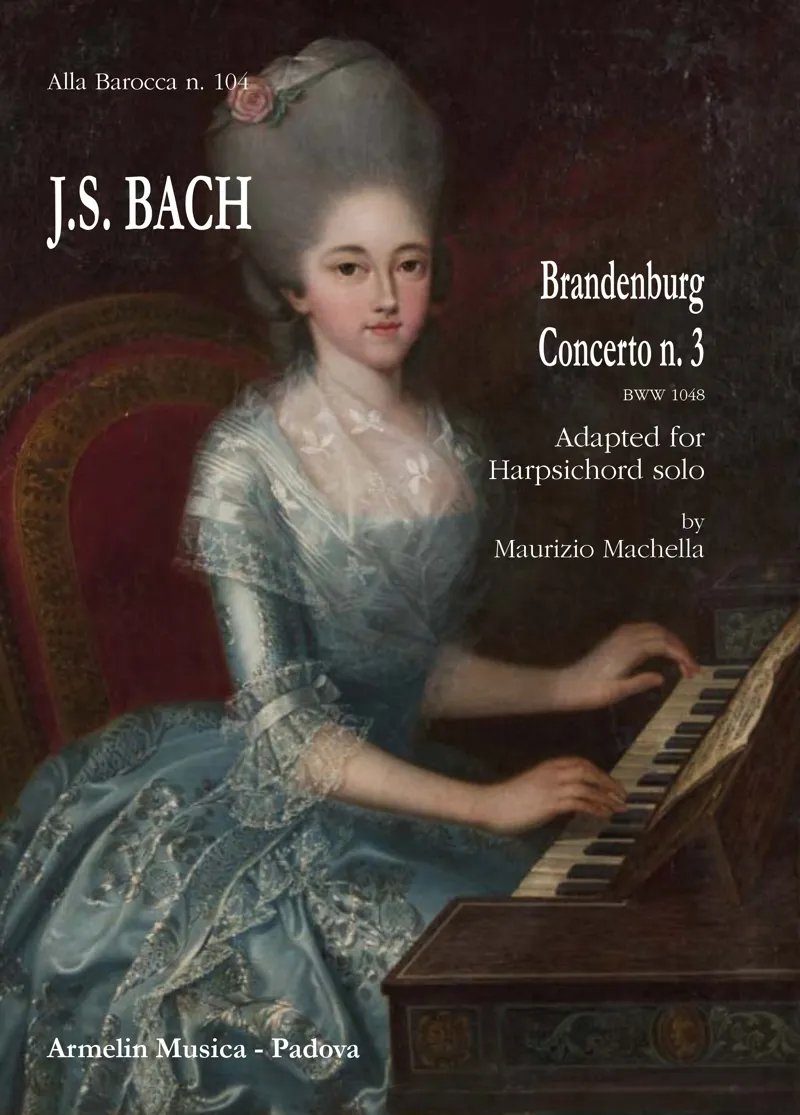 Armelin Musica Brandeburg Concerto n.3 BWV 1048 noty