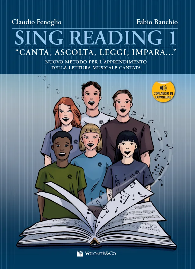 Volonte & Co Sing Reading 1 učebnice zpěvu s audiem