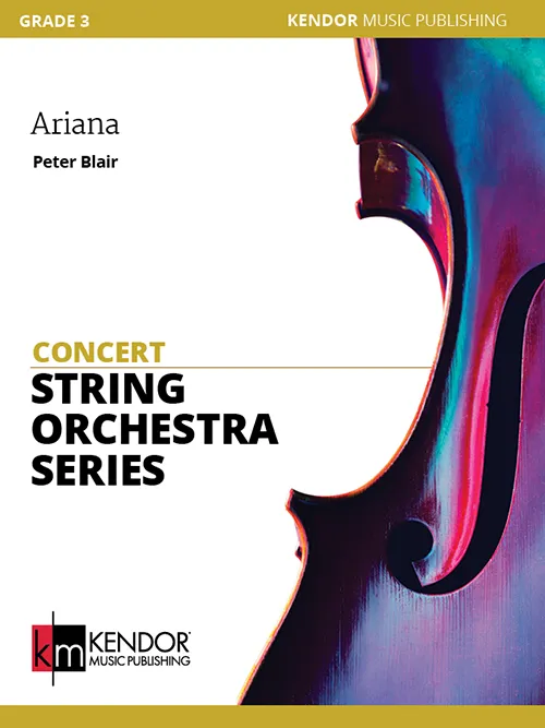 Kendor Music Ariana noty smyčcový orchestr jazz balada