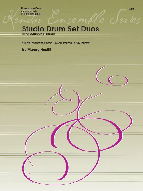 Kendor Music Studio Drum Set Duos noty pro bicí 9 duet