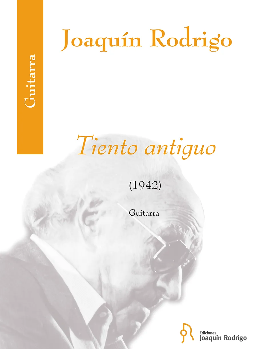 Ediciones Joaquín Rodrigo Tiento antiguo noty pro kytaru